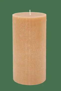 CASA RUSTIC Rib Bougie Ocre