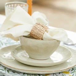 CASA SERPA Set De Table Beige