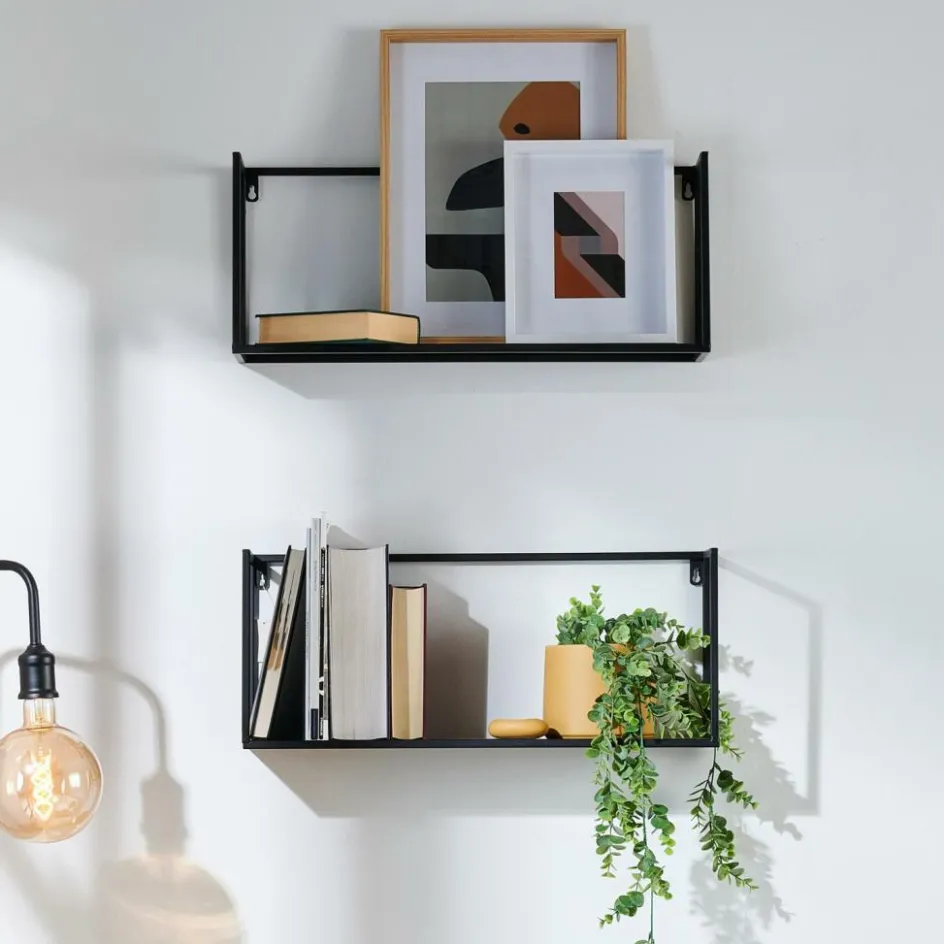 CASA SHORP Étagère à Suspendre Noir