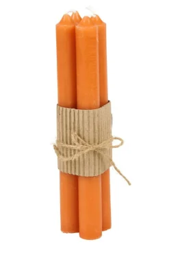 CASA SHORTY Bougies Dîner Orange