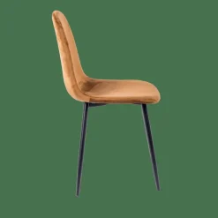 CASA SILKE Chaise De Salle à Manger Caramel