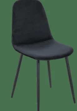 CASA SILKE Chaise Noir