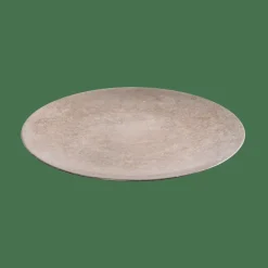 CASA SILVERFOIL Assiette Déco Argent