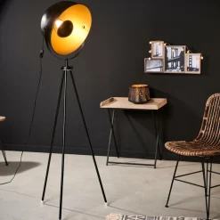 CASA SOLEIL Lampadaire Noir