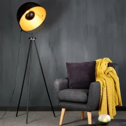 CASA SOLEIL Lampadaire Noir