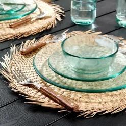 CASA SOLEIL Set De Table Naturel