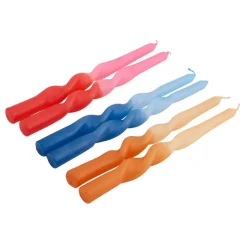 CASA SPIRAL Bougie Dîner Orange