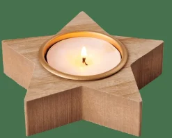 CASA STELLA Partylight Doré, Naturel