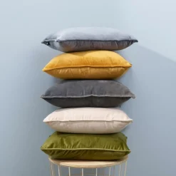 CASA SUAVE Housse Pour Coussin Vert