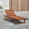 CASA SUN Chaise Longue Naturel