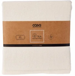 CASA TILA Serviette Blanc