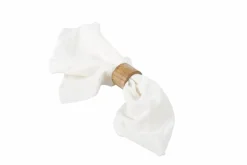 CASA TILA Serviette Blanc