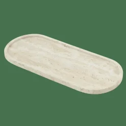 CASA TRAVI Plat De Présentation Naturel