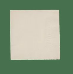 CASA UNI Set De 20 Serviettes Beige