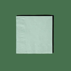 CASA UNI Set De 20 Serviettes Vert