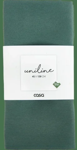 CASA UNILINE Chemin De Table Vert Foncé