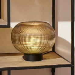 CASA VINTO Lampe De Table Ambre Transparent