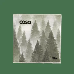 CASA WALD Set De 20 Serviettes Diverses Couleurs