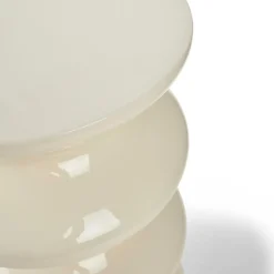 CASA WAVY Table D'appoint Beige