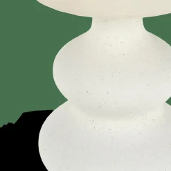 CASA WHITESTONE Lampe De Table Avec Abat-jour E27 Blanc Cassé