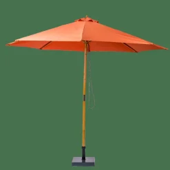 CASA WOOD Parasol Sans Pied De Parasol Couleur Rouille