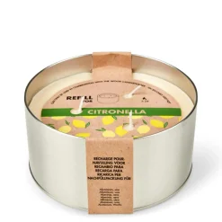 CASA WOOD Recharge Bougie De Jardin