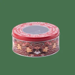 CASA X-MAS Emporte-pièces Set De 8 En Boîte Métallique Argent