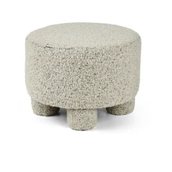 CASA ZENO Pouf Gris
